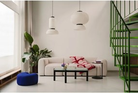 Czarny stolik ze szklanym blatem 55x105 cm Kob – noo.ma