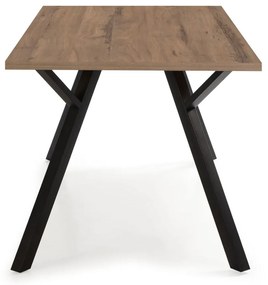 Stół z blatem w dekorze orzecha 90x160 cm Paola – Marckeric