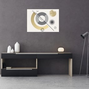 Obraz - Kształty geometryczne N⁰2 (70x50 cm)