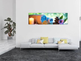 Obraz - Relaksujący masaż malarski (170x50 cm)