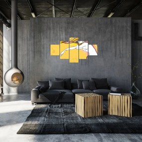 Obraz - Dziewczyna (125x70 cm)