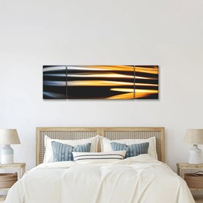 Czarny obraz (170x50 cm)