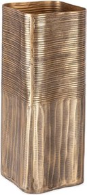 Metalowy ręcznie wykonany wazon w kolorze złota (wysokość 31,5 cm) Reel – Bizzotto