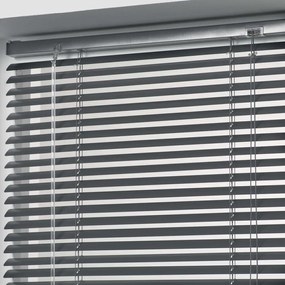 Ciemnoszara metalowa żaluzja 90x180 cm Venitien – douceur d'intérieur