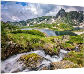 Obraz - Widok na górę Riła (70x50 cm)