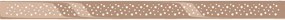 Mexen Flat M12 maskownica do odpływu liniowego 80 cm, różowe złoto - 1621080
