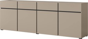 Komoda INCROCIO 225 cm do Salonu Sypialni Odcienie beżu