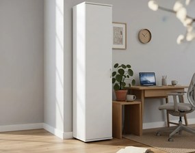 Regał zamykany biały F7-B82