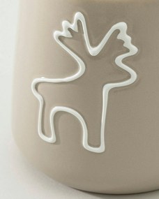 Kubek świąteczny Reindeer 10x13x9 cm