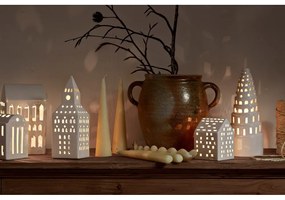 Ceramiczny świecznik na świeczkę typu tealight Urbania Lighthouse Church Tower – Kähler Design
