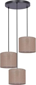Regulowana lampa wisząca z 3 abażurami - S954-Dantino