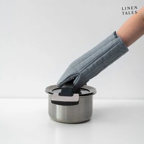 Lniana rękawica kuchenna Blue Fog – Linen Tales