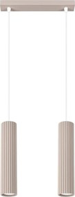 Podwójna lampa wisząca taupe  S6-L02