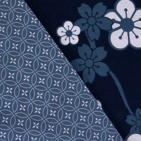 Pościel bawełniana FLOWERS, dwustronna