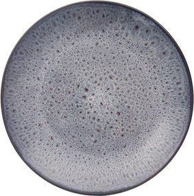Fioletowy ceramiczny talerz deserowy ø 20,5 cm Glaze – Orion