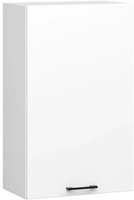 Biała minimalistyczna górna szafka kuchenna 50 cm  M9-D16