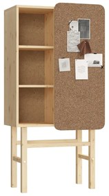 Regał z drewna sosnowego z tablicą Karup Design Slide