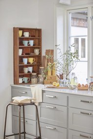 IB Laursen Drewniana deska z skórzanym sznurkiem OILED ACACIA WOOD