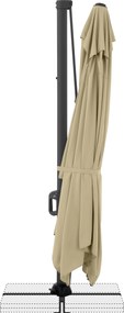 Doppler LIFE 300 x 400 cm – Parasol ogrodowy odchylany z boczną podporą