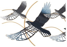 Metalowa dekoracja ścienna 91x50 cm Birds – Mauro Ferretti