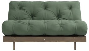 Zielona rozkładana sofa 140 cm Roots – Karup Design