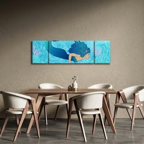Obraz - Syrenka (170x50 cm)