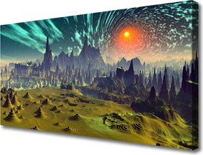 Obraz canvas Modernistyczna Kompozycja Graficzna