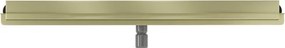 Mexen Flat Wall odpływ liniowy ścienny 2w1 80 cm, złoty szczotkowany - 1A30080