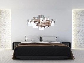 Obraz - Renifer (125x70 cm)