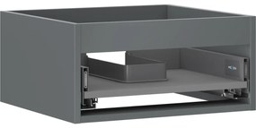 Mexen Box-A korpus szafki podumywalkowej 50 cm, 1 szuflada, grafit mat - 91AX0-0500-235-1-66