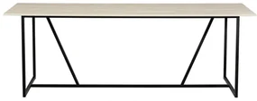 Stół z litego drewna jesionowego 90x220 cm Silas – WOOOD