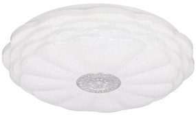 Biała lampa sufitowa LED 38x38 cm Victus – Candellux Lighting