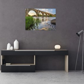 Obraz - Most kolejowy w Richmond (70x50 cm)