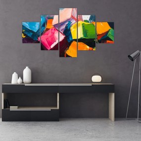 Obraz - Kolorowe kostki (125x70 cm)