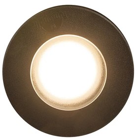 Zewnetrzna Nowoczesny reflektor natynkowy czarny IP55 w komplecie z 1 x GU10 - Franca Nowoczesny Oswietlenie zewnetrzne