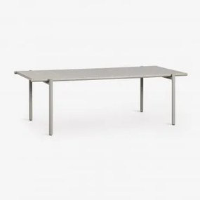 Prostokątny Stół Jadalniany 235x105 Cm Ze Stali Tossa Awokado - Sklum