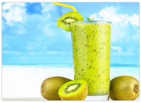 Zdjęcie - smoothie z kiwi (70x50 cm)
