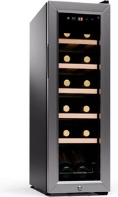 Klarstein Shiraz Premium Smart 25cm 12 Butelek Winiarka Wolnostojąca Srebrny