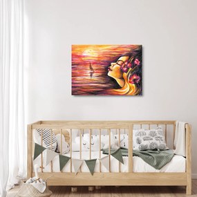 Obraz na szkle - Wspomnienia lata (70x50 cm)