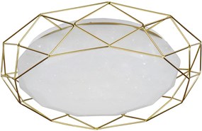 Złoty plafon nowoczesny - K070-Jupito