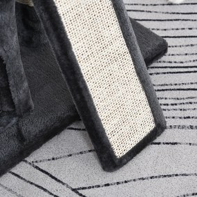 Drapak dla kota Drapak do ostrzenia pazurów dla kota z sizalowymi kolumnami Drapak dla kota ciemnoszary | Aosom.pl