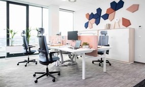 Krzesło biurowe z regulacjami Xilium Swivel Chair UPH/P