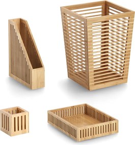 Pojemnik na dokumenty pionowy, bambus