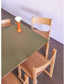 Stół z litego drewna dębowego 107x190 cm Oblique – Hübsch