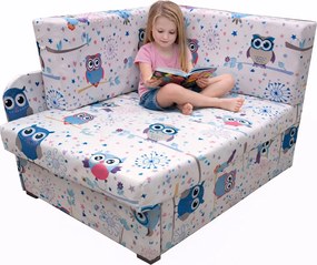 Młodzieżowy tapczan rozkładany w sowy W0-A39