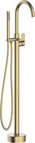 Charme II kolumna mechaniczna do wanny wolnostojącej szczotkowane złoto - Essebagno
