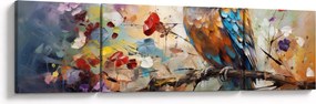 Obraz - Malowana sowa (170x50 cm)