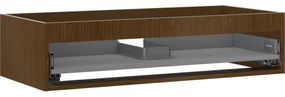 Mexen Box-A korpus szafki podumywalkowej 100 cm, 1 szuflada, orzech - 91AX0-1000-235-1-86