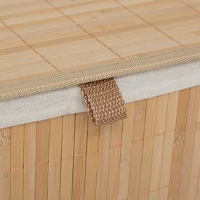 Bambusowy kosz na pranie BAMBOO, 100 l
