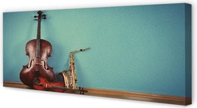 Obraz canvas na ścianę Klasyczny Duet Instrumentów